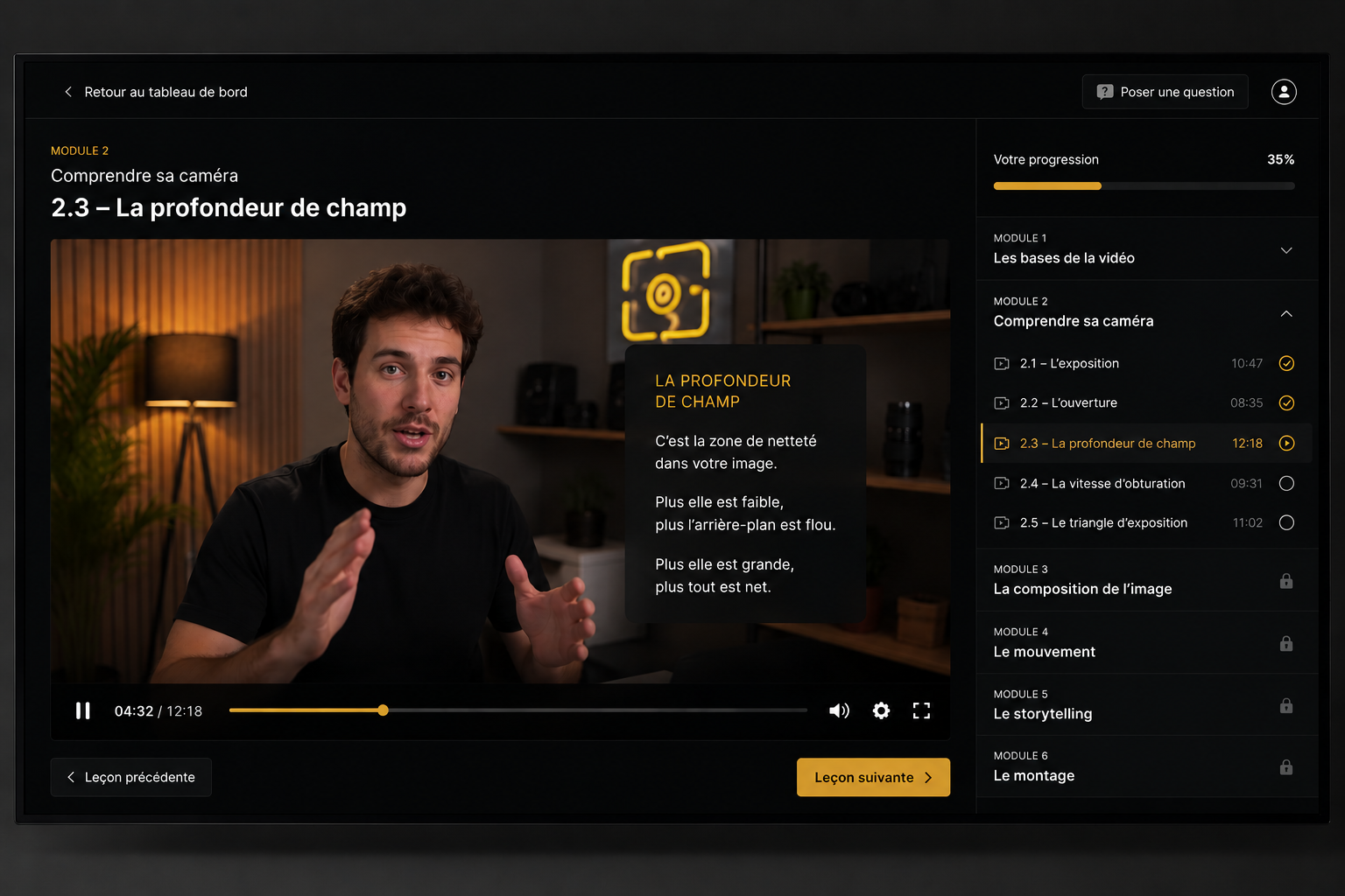 Formation École des Vidéastes